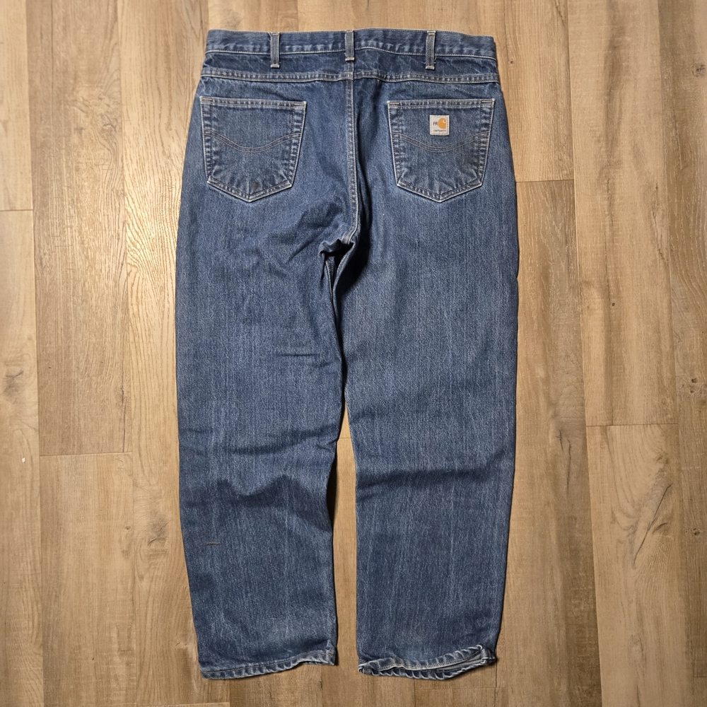 Carhartt Men's Relaxed Fit Blue Jeans